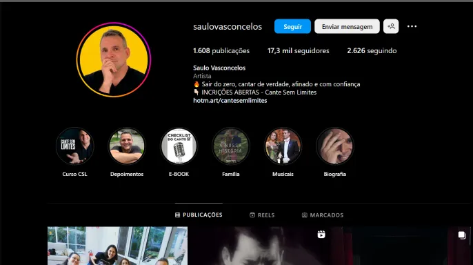 Videos for Social media for a singer teacher